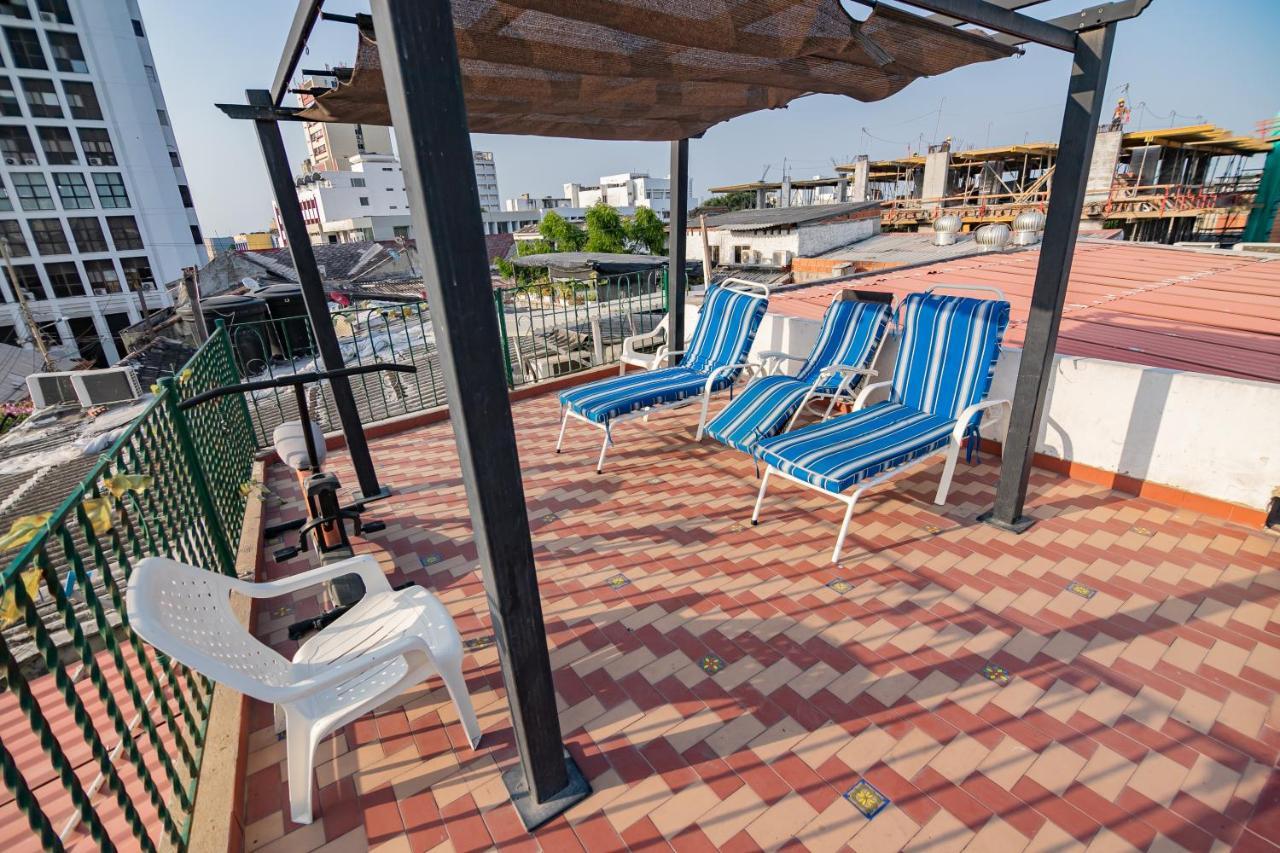 Hotel La Casona De Getsemani Картахена Экстерьер фото