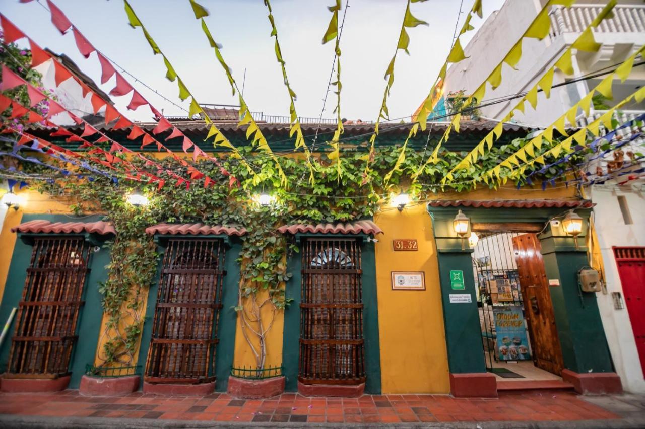 Hotel La Casona De Getsemani Картахена Экстерьер фото